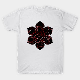 Abstract Threads, Red Dapple T-Shirt